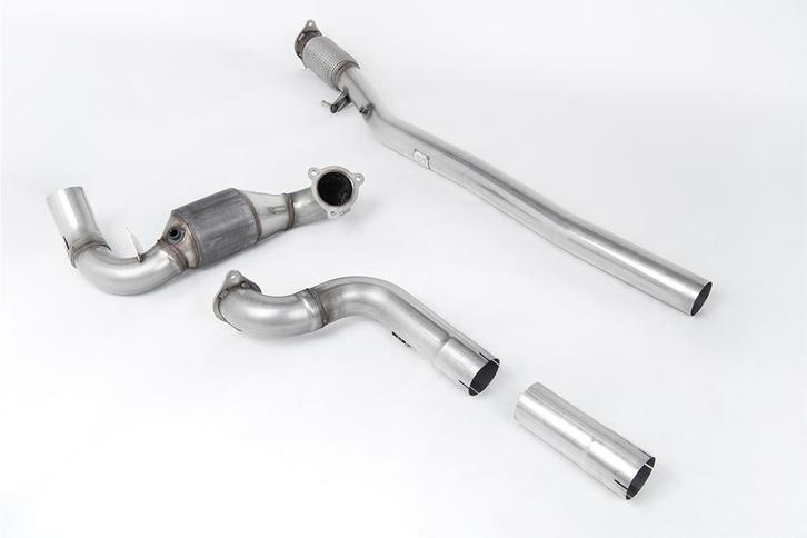 Downpipe met grote boring en Hi-Flow Sports Cat | Mercedes A, Auto-onderdelen, Uitlaatsystemen, Nieuw, Verzenden