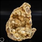 Tranche naturelle de quartz cactus sur matrice – Formation