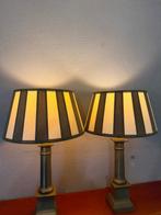 kullmann Lampen - Lampe de table (2) - Laiton, tissu -