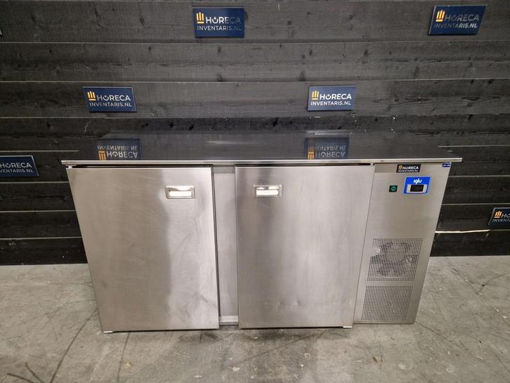 Iglu barkoeling | koelkast | 2-deurs | RVS | TGK/2V, Zakelijke goederen, Horeca | Keukenapparatuur, Gebruikt