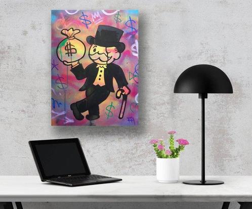 Ross Hendrick - Mr Monopoly, Antiek en Kunst, Kunst | Schilderijen | Modern