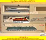 Marklin modeltreinen, locomotieven, wagons, rails, 2dehands, Hobby en Vrije tijd, Ophalen of Verzenden, Nieuw, Märklin