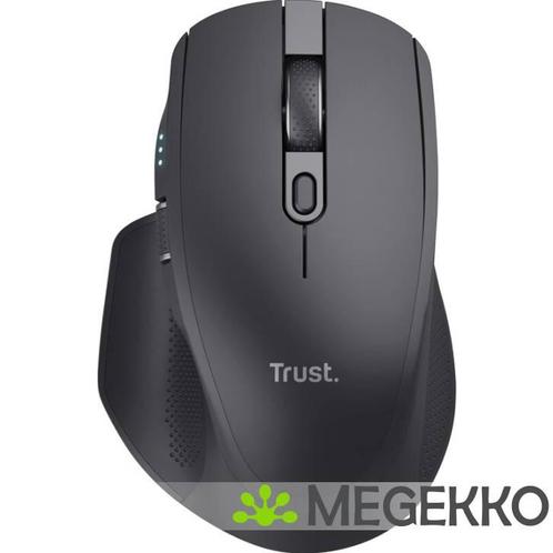 Trust Ozaa+ Draadloze Zwarte Multi-Connect Muis, Computers en Software, Overige Computers en Software, Nieuw, Verzenden