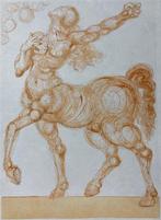 Salvador Dali (1904-1989) - The Centaur - on Japon Nacré