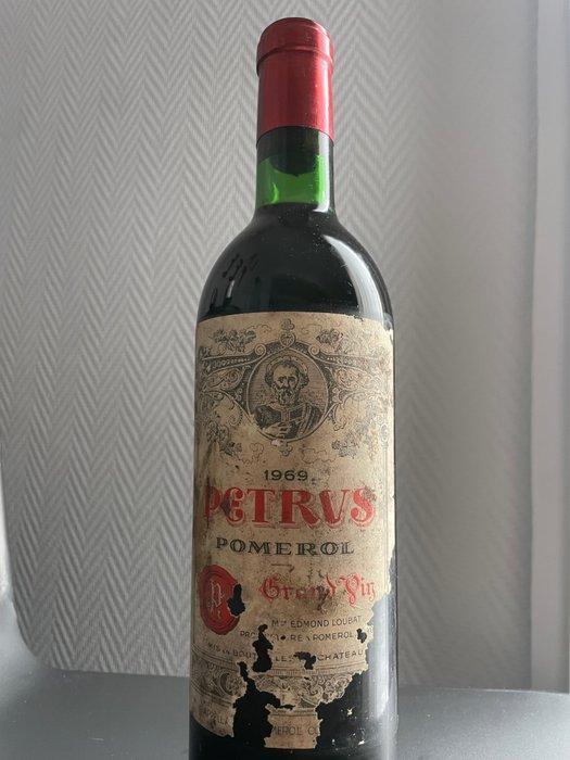 1969 Petrus - Pomerol - 1 Fles (0,75 liter), Verzamelen, Wijnen