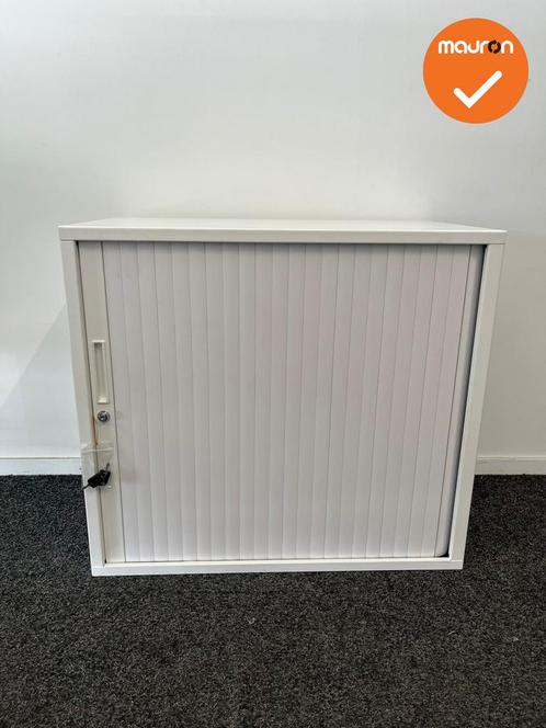 Robberechtse roldeurkast - 70x80x43cm - Wit - brede lamel -, Zakelijke goederen, Kantoor en Winkelinrichting | Kantoormeubilair en Inrichting