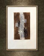 René Mels ( 1909-1977) - Rare lithographie gaufrée Golithe