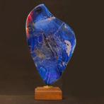 Ongelooflijke grootte en kwaliteit fossiel blauw amber van