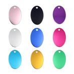 50 Ovalen Penningen Kleurenmix, Verzamelen, Verzenden, Nieuw