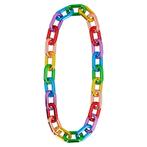 Regenboog Ketting Schakel, Hobby en Vrije tijd, Feestartikelen, Verzenden, Nieuw