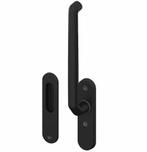 S2 hefschuifbeslag HSOV 40 inclusief inbouwkom Blind zwart, Doe-het-zelf en Bouw, Deuren en Vliegenramen, Nieuw