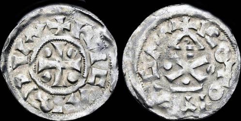 943-996ad France Normandy Richard I Ar denier zilver, Timbres & Monnaies, Monnaies | Europe | Monnaies non-euro, Envoi