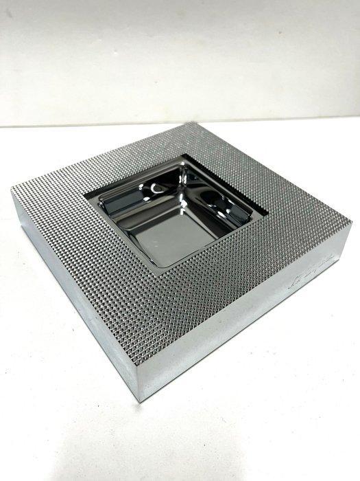 S.T. Dupont - Asbak - metal/chrome diamond head - Metaal,, Verzamelen, Rookartikelen, Aanstekers en Luciferdoosjes