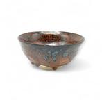 Kosei-yaki olie-vlek theekop door Kitamura Shh met