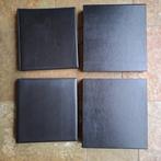 Accessoires - 2 albums de luxe Lindner-T (noirs), chacun, Postzegels en Munten, Gestempeld