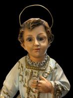 Olot stijl - Beeld - Jezus van praag - 34 cm - Gips - Early, Antiek en Kunst