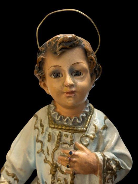 Olot stijl - Beeld - Jezus van praag - 34 cm - Gips - Early, Antiek en Kunst, Antiek | Boeken en Manuscripten