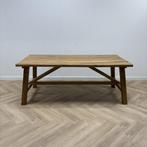 Tweedehands eiken robuuste kloostertafel / eetkamertafel,, Huis en Inrichting, Tafels | Eettafels, Gebruikt