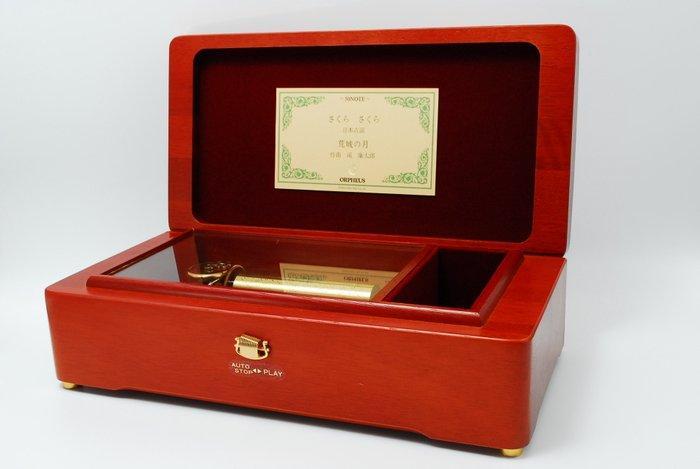 Sankyo - Muziekdoos - Japan - 1990-2000 - ORPHEUS 50-toons, Antiek en Kunst, Antiek | Klokken