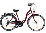 Meisjesfiets - 26 inch - met 7 versnellingen - rood zwart, Fietsen en Brommers, Fietsen | Kinderfietsjes, Ophalen of Verzenden