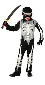 Ninja skelet Kostuum Kind, Verzenden, Nieuw