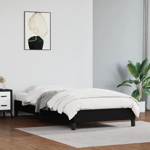 vidaXL Bedframe kunstleer zwart 80x200 cm, Huis en Inrichting, Slaapkamer | Bedden, Nieuw, Verzenden