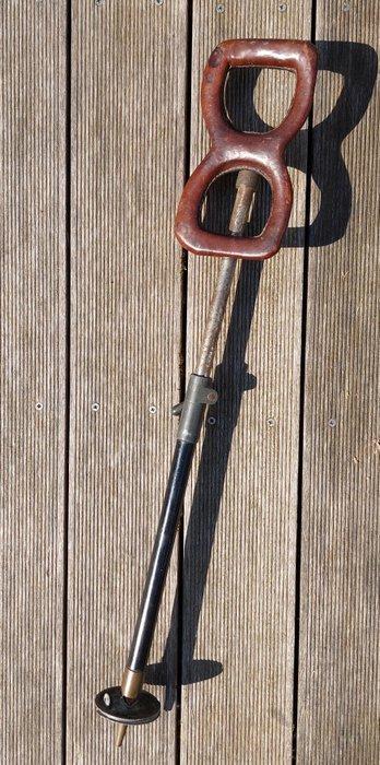 Staf - Leder, Staal, Antiek en Kunst, Curiosa en Brocante