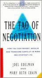 The Tao of Negotiation 9780887307027 Joel Edelman, Boeken, Verzenden, Gelezen, Joel Edelman
