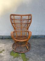 Fauteuil - Bambou - Fauteuil en osier - attribué à Gio Ponti
