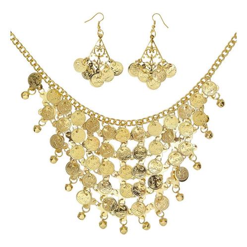 Gouden Accessoireset 2 delig, Hobby en Vrije tijd, Feestartikelen, Nieuw, Verzenden