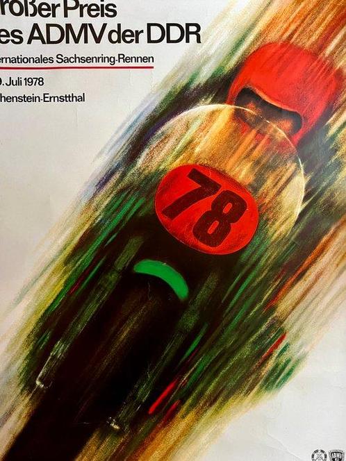 Netzker - 1978 Großer Preis des ADMV der DDR Motorcycle, Verzamelen, Automerken, Motoren en Formule 1