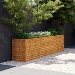 vidaXL Plantenbak verhoogd 291x50x69 cm cortenstaal, Tuin en Terras, Verzenden, Nieuw