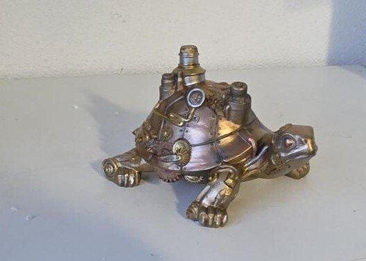 Exclusief S.Buru-Steampumk - sculptuur,, Antiek en Kunst, Curiosa en Brocante