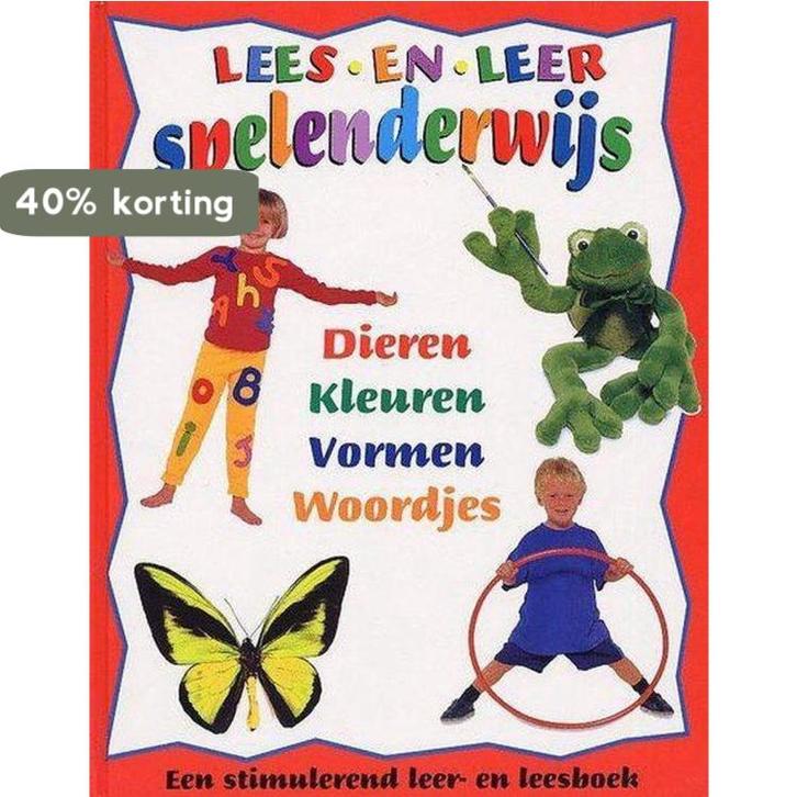Lees en leer spelenderwijs : Dieren kleuren vormen woordjes, Livres, Livres Autre, Envoi