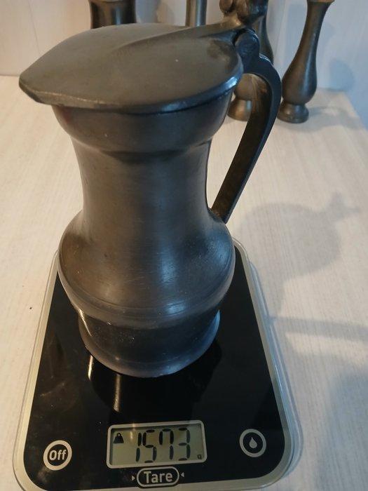 Kroes (5) - Tin - Wijnkan, Antiek en Kunst, Antiek | Overige Antiek