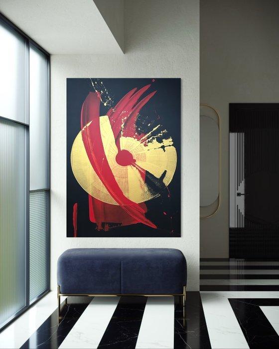 Eren - Zen Cut no.9 - XXL, Antiquités & Art, Art | Peinture | Moderne