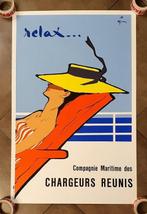 René Gruau - Relax - Compagnie Maritime des Chargeurs Reunis