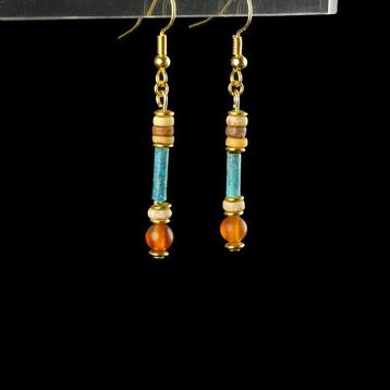 Égypte ancienne, période tardive Boucles doreilles avec