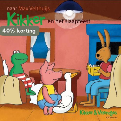 Kikker en het slaapfeest / Kikker & vriendjes 9789025853365, Boeken, Prentenboeken en Plaatjesalbums, Gelezen, Verzenden