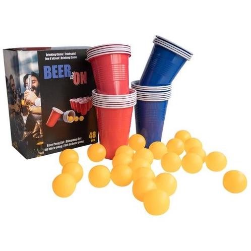 Drankspel Beerpong Set 48 delig, Hobby & Loisirs créatifs, Jeux de société | Autre, Envoi