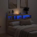 vidaXL Hoofdbordkast met LED artisan 160x17x102 cm, Huis en Inrichting, Verzenden, Nieuw