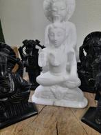 Statue, Boeddha en Hindoe beelden - 23 cm - Albâtre, Marbre, Antiek en Kunst
