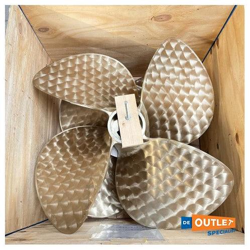 Bieden: Detra D870 x P1070 4-blade nibral, Watersport en Boten, Bootonderdelen, Ophalen of Verzenden