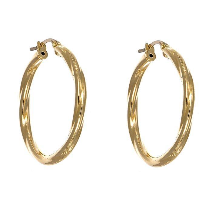 Oorbellen - 18 karaat Geel goud, Handtassen en Accessoires, Oorbellen