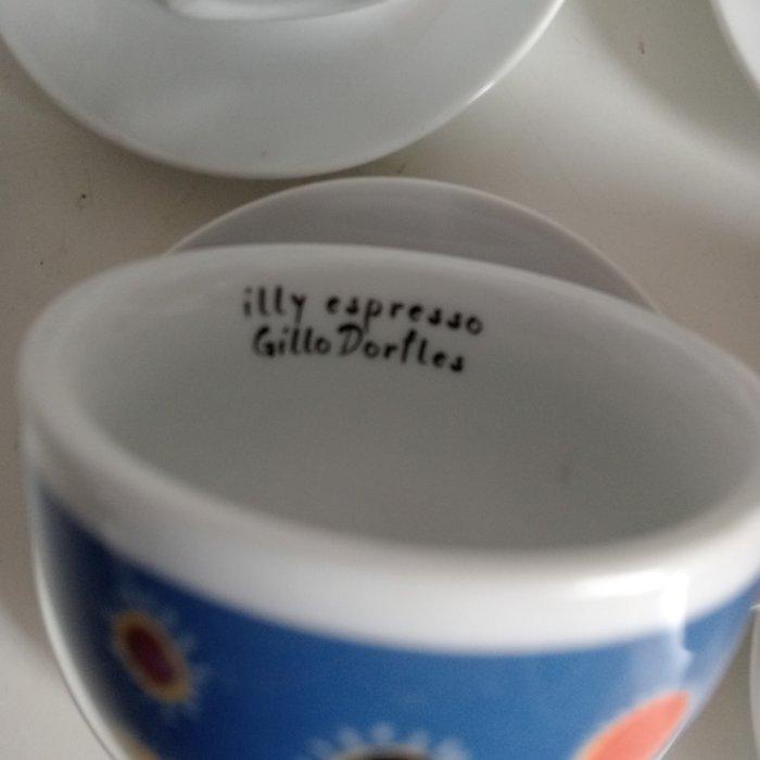 Ipa per Illy - Ontbijtservies (6) - Keramiek - Tazze, Antiek en Kunst, Antiek | Meubels | Tafels