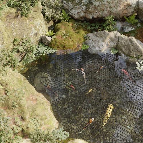 vidaXL Vijverbeschermers 40 st polypropeen zwart, Tuin en Terras, Waterpartijen en Fonteinen, Nieuw, Verzenden