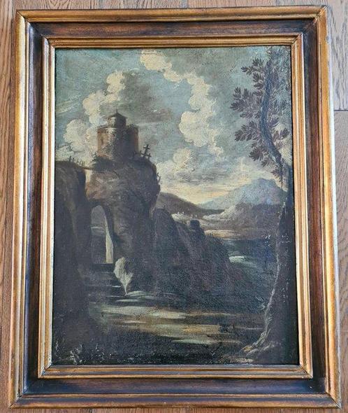 Pieter Mulier (1637-1701), Follower of - Paesaggio agreste, Antiek en Kunst, Kunst | Schilderijen | Klassiek
