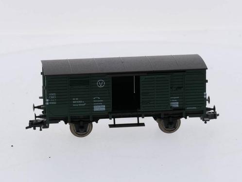 Schaal H0 Fleischmann 5351 goederenwagon van de DB #4952, Hobby en Vrije tijd, Modeltreinen | H0, Gelijkstroom, Analoog, Zo goed als nieuw