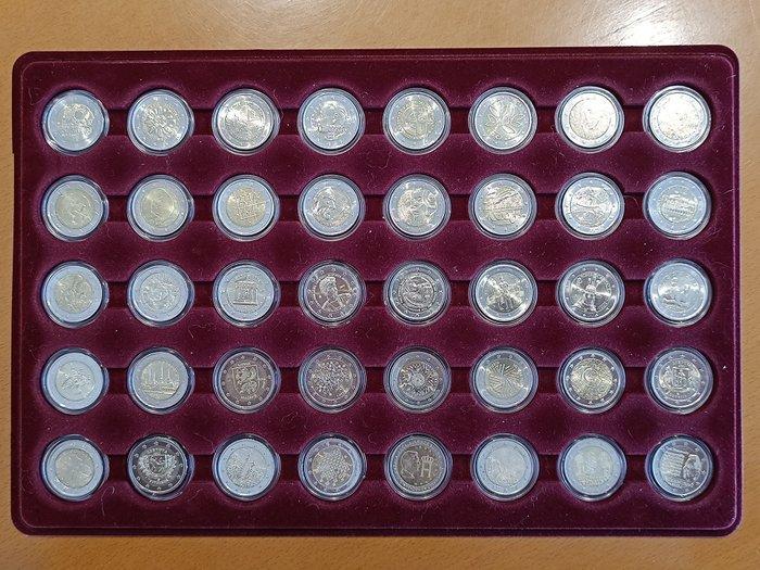 Europa. 2 Euro 2004/2024 (40 monedas) (Zonder Minimumprijs), Postzegels en Munten, Munten | Europa | Euromunten