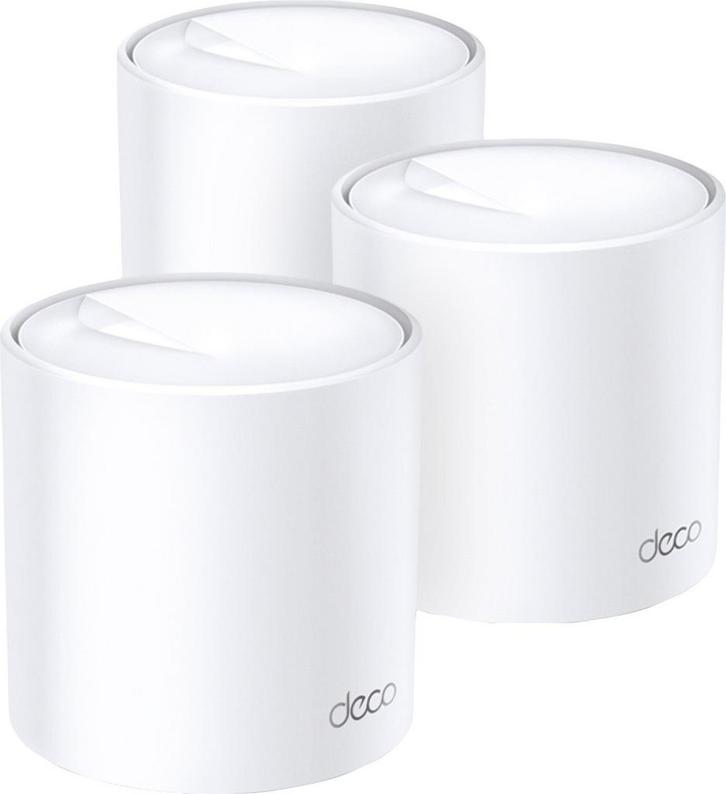 TP-Link Deco X60 Mesh Wifi 6 (3-pack) - 2022 Routers, Computers en Software, Netwerk switches, Verzenden